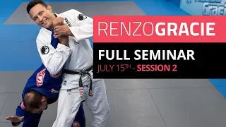 Renzo Gracie Seminar in Rio de Janeiro -- Session II