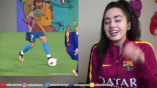 BARCA FAN REACTS TO C.RONALDO TOP 25 GOALS THAT MESSI COULD ONLY DREAM ABOUT | REACTION