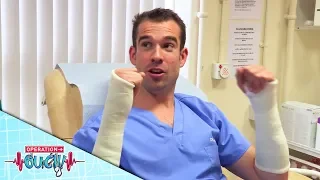 Science for Kids - Plaster Cast Challenge | Removing Cast | Operation Ouch