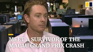 Photographer talks about surviving Macau Grand Prix crash