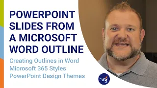 How to Create PowerPoint Slides from a Microsoft Word Outline