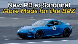 More Mods for the BRZ - Testing Annex CSP Coilovers and Kumho V730 at Sonoma!