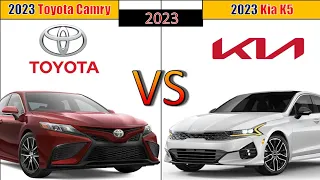 2023 Toyota Camry vs 2023 Kia K5 Engine, Specification & Features Comparison