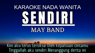 May - Sendiri (Karaoke Female Key Nada Wanita -2)