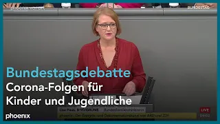 Bundestagsdebatte zu den Corona-Folgen für die Gesundheit von Kindern und Jugendlichen am 21.04.23