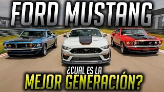 #Mustang (Cual es el Mejor) de todas sus generaciones // bonus porque chocan tanto)