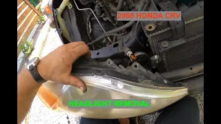 2008 Honda CRV: Headlight Removal