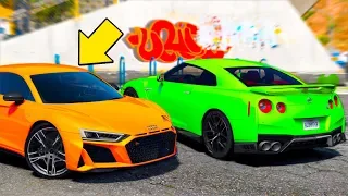 БИТВА ВОРОВ В GTA 5 - ВОТ ЭТО ВЕЗЕНИЕ! УКРАЛ БОМБЕЗНУЮ AUDI R8! 🌊ВОТЕР