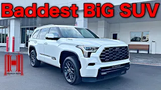 2024 Toyota Sequoia Platinum is the Baddest BiG SUV :All Specs Test Drive