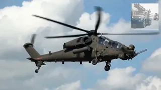 Philippine Air Force T129 ATAK helicopter weapons test