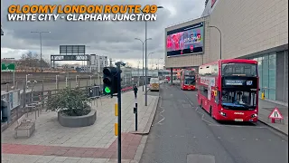 London like you've never seen before: London Bus 49 ride along from West to Southwest London 🚌