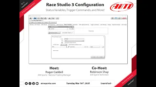 2-11 Status Variables, Trigger Commands and More! Live Webinar with Robinson Shay - 3/16/2021