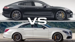 Porsche Panamera Turbo vs Mercedes AMG CLS63