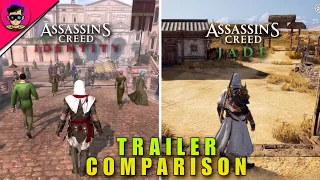 Assassin's Creed Jade Vs Identity | 7 Years Old Trailer Comparison