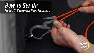 How To Set Up The Figure 9® Carabiner Rope Tightener