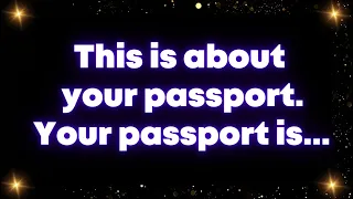 This is about your passport. Your passport is... Universe