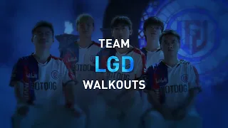 TI12 LGD Gaming - Walkout