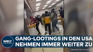 CHAOS IN DEN USA: Gangs organisieren "Lootings" – Einzelhandel kapituliert vor Diebstahlwellen