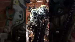 How to check cam chain on a Vauxhall combo diesel van