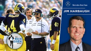 Michigan HC Jim Harbaugh Reveals the Moment Bo Schembechler Changed His Life | The Rich Eisen Show