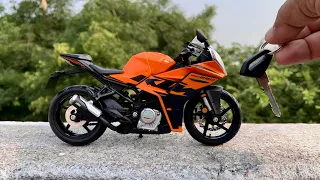 Unboxing of Scale 1:12 Model KTM RC 390 | Scale 1/12 Model | Diecast Bike Collection |