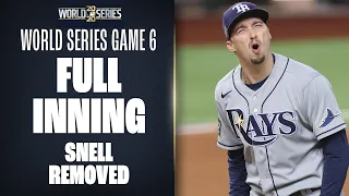 Full Bottom 6th of World Series Game 6! (Kevin Cash removes Blake Snell, Dodgers take lead)