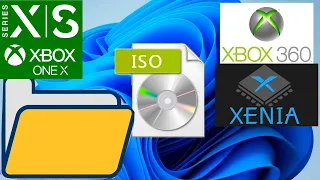 COMO pasar ISOS de xbox 360 a formato CARPETA para emulador XENIA xbox series