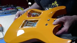 ZUWEI Charvel Copy - PART 2of3 - TEARDOWN & CORRECTIVE WORK