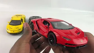 Металлическая машинка Che Zhi 1:24 «Lamborghini Centenario LP770-4» CZ25A, 21 см. инерционная