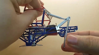 Model engineering - Bigfoot 9 model front cantilever working suspension