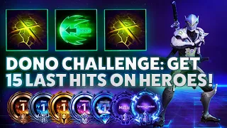 Genji Xstrike - Dono Challenge: GET 15 LAST HITS ON HEROES! - Bronze 2 Grandmaster S1 2022