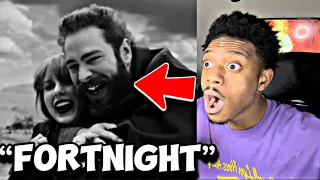 A COUPLE!?? Taylor Swift - Fortnight (feat. post Malone) (Official Music Video) (REACTION!!!)