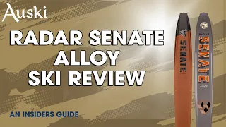 Radar Senate Alloy  Slalom Ski Review