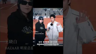 WANG YIBO  : Wang Yibo’s interview with Bazaar at #LacosteFW24 [ Eng Sub ]