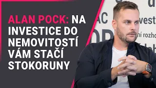 Alan Pock (Investown.cz): Na investice do nemovitostí vám stačí stokoruny