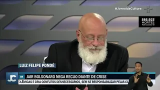 Pondé: “Bolsonaro está mostrando que presidente não pode ser refém das redes sociais”