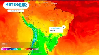 Frio continua e tem previsão de geada em áreas do Sul e potencial para intensidade fraca em áreas...