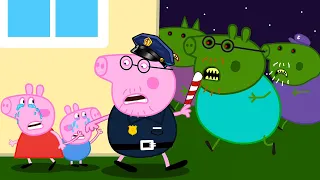 Zombie Apocalypse, Peppa Pig Fight Zombies At The Gas Station🧟‍♀️ | Peppa Pig Funny Animation