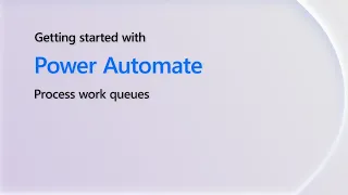 Process Work Queues with Power Automate | Getting Started with Power Shorts