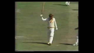 LORD IAN BOTHAM 1st TEST 100 NEW ZEALAND v ENGLAND TEST 2 DAY 2 CHRISTCHURCH FEBRUARY 25 1978