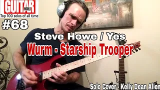 WURM STARSHIP TROOPER - Yes / Steve Howe. (Solo Cover)