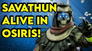 Savathun has MERGED with Osiris! Destiny 2 Lore | Myelin Games