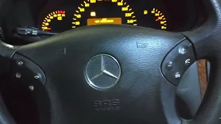 Mercedes-Benz W203 C240 ESP/BAS ABS Lights [SOLVED]