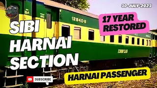 Sibi Harnai Section | Harnai Passenger | Before 17 Years Restored | Quetta | Kandahar State Railways