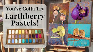 Discover The Magic Of Earthberry Pastels With This Cute Mouse Painting Tutorial!