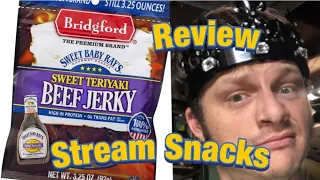 Bridgford beef jerky sweet baby rays teriyaki review stream snack