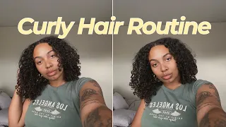 CURLY HAIR ROUTINE 2024 … 3 simple products