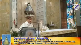 Card. Luis Antonio Tagle's Homily - 4th Sunday of Easter Mass