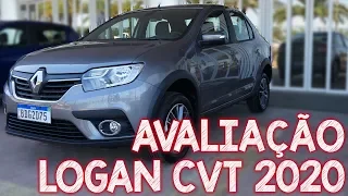 Avaliação Renault Logan 1.6 CVT 2020 - Finalmente LOGAN e SANDERO com câmbio automático bom!