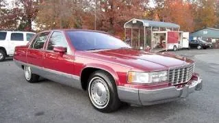 1994 Cadillac Fleetwood Brougham Start Up, Engine, and In Depth Tour